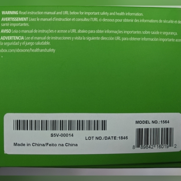 XBOX 1564 Wired Chat Headset UNOPENED - Picture 3 of 7